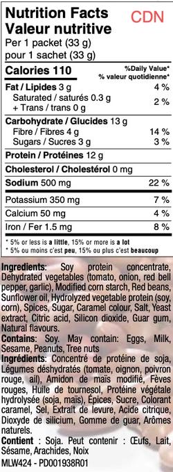 Vegetable Chili / 7 Servings Per Box