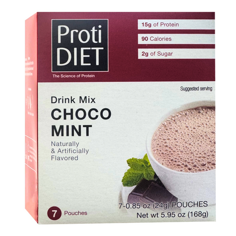 ProtiDiet Chocolate Mint Hot Cocoa \ 7 Servings Per Box