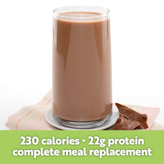 Chocolate Meal Replacement Shake 22gr of Protein/ 7 Servings Per Box