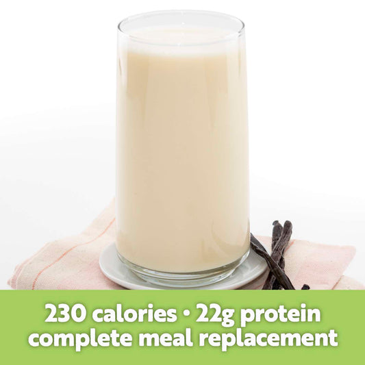 Vanilla Meal Replacement Shake 22gr of Protein/ 7 Servings Per Box