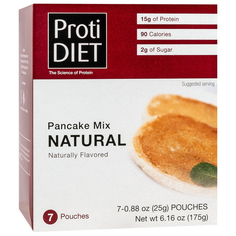 ProtiDiet Natural Pancakes \ 7 Servings Per Box